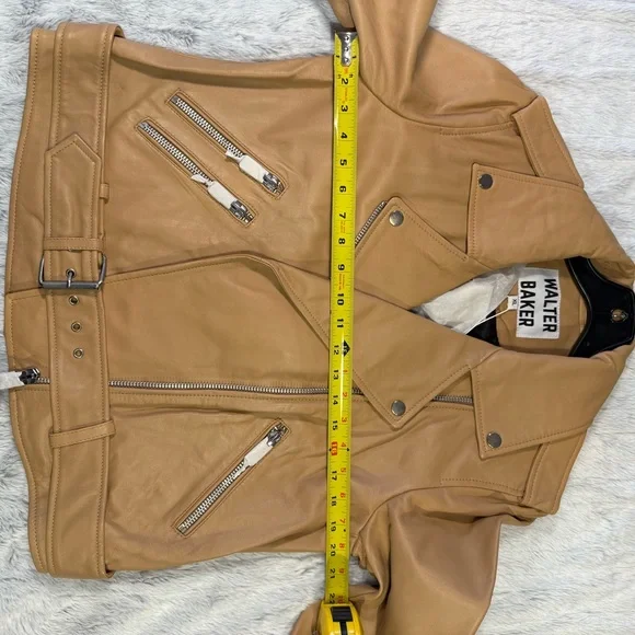 Walter Baker Tan and Black Jacket - Picture 5 of 9